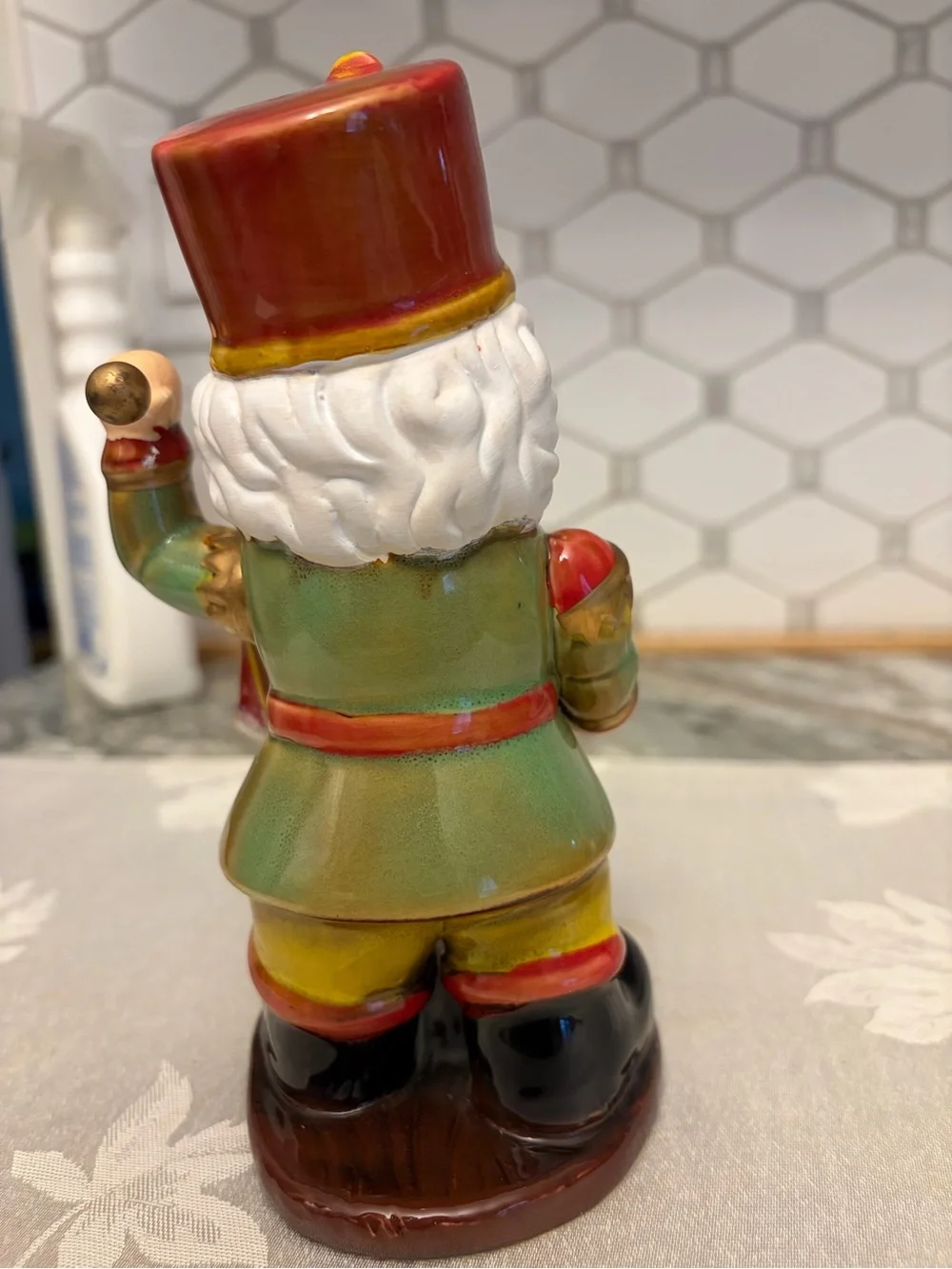 Yankee Candle Festive Nutcracker Drummer Figurine - Red, Green & Gold